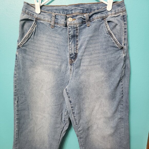 Use New Directions Women's Wide-Leg Trouser Size 14 Regular with Fringe Hem - Picture 1 of 9